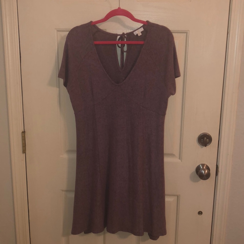 Purple dress